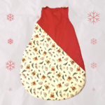 Gigoteuse 100% Bio Noël Rouge