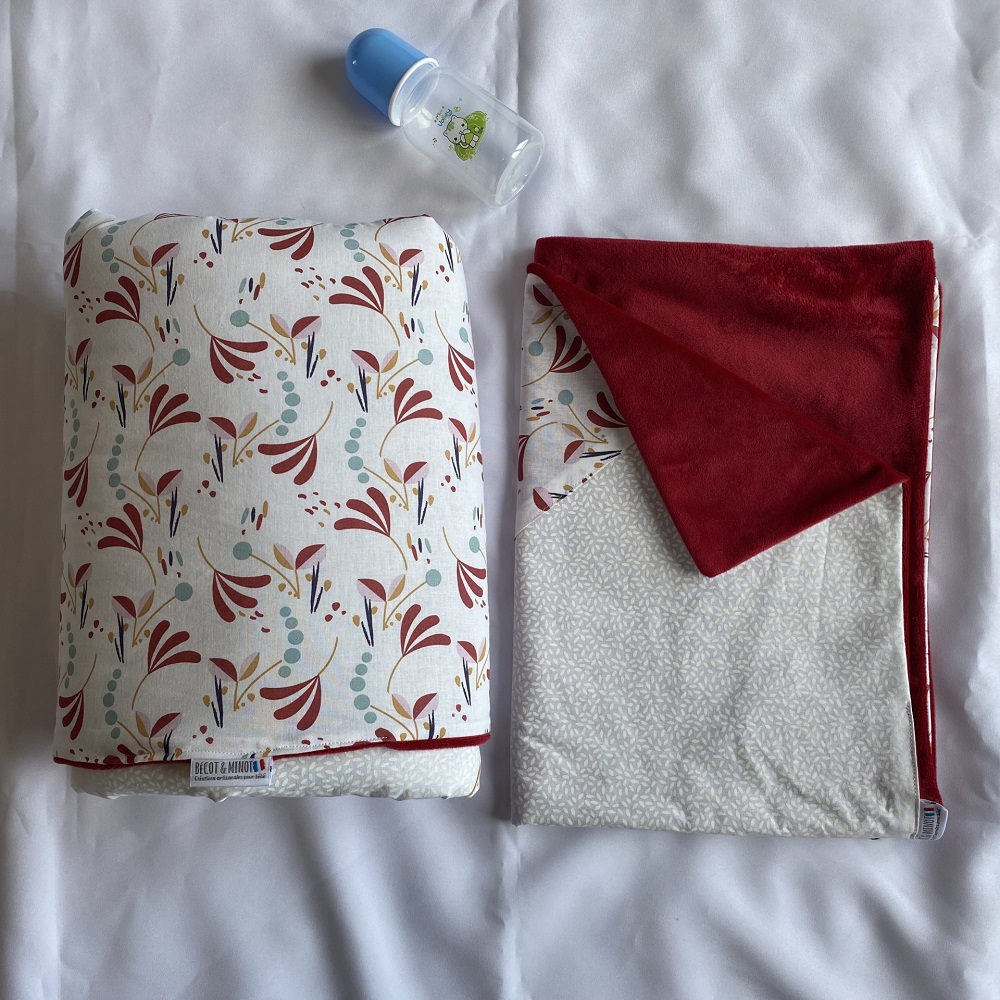 Couverture Plaid Fait Main - Collection 2024